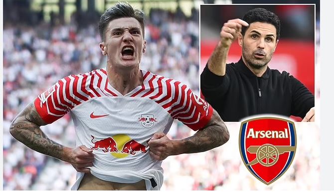 Arsenal khao khát sở hữu Sesko.